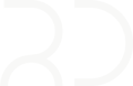 r digital logo white